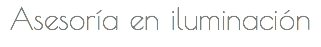Asesoría en iluminación